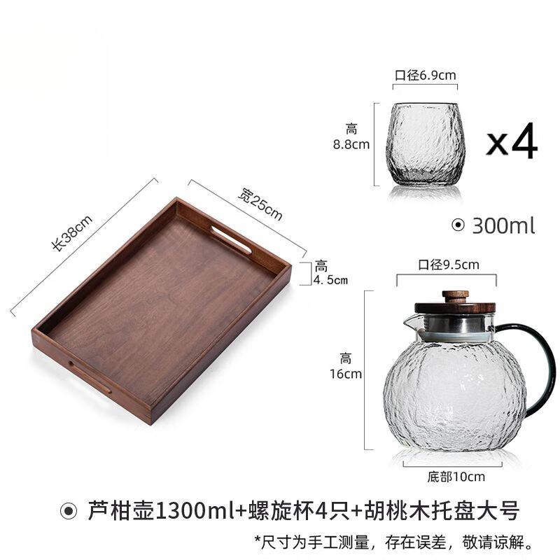 Qianyu Japanese Style Thickened Glass Pitcher