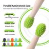 5A Drum Sticks with Silicone Mute Covers for Noise Reduction (2-Pack)