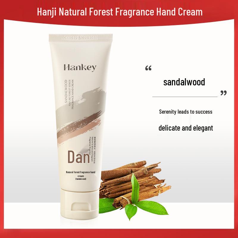 Han Ji Natural Forest Moisturizing Hand Cream - Gardenia, Sandalwood, Rose & Camellia Scents.