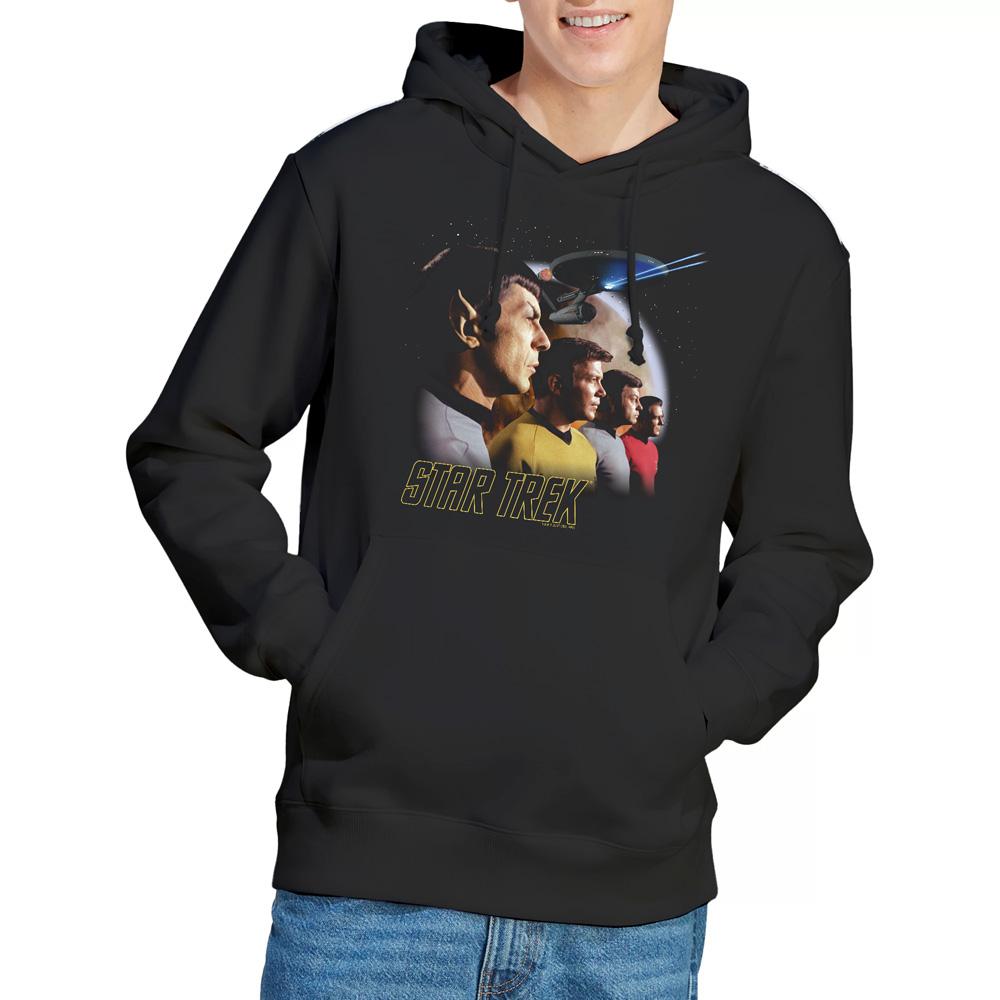 Star Trek Mens Forward to Adventure Hoodie