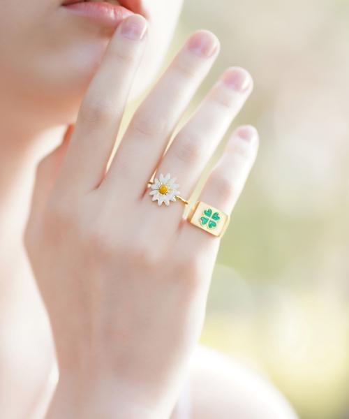 Bonbeau Daisy Color Line Ring (Type B)