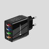 Fast Charging USB Multi-Port Power Adapter, 4-Port Wall Charger for Smartphones and Tablets with Quick Charge 3.0