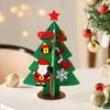 2Pcs/set Cartoon Simulated Christmas Tree Easy To Install Christmas Tree Material Package  Home