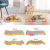 Cardboard Cat Scratcher, Furniture Protector, Wavy Scratching Couch for Cats to Play with While