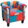 Vidaxl Poltrona Patchwork