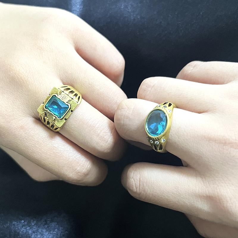 Juego Amor Y Espacio Profundo Rafayel Xavier Zayne Anillo de Cosplay Unisex Anillos de Boda Ajustables Joyería para Parejas Accesorios Regalos