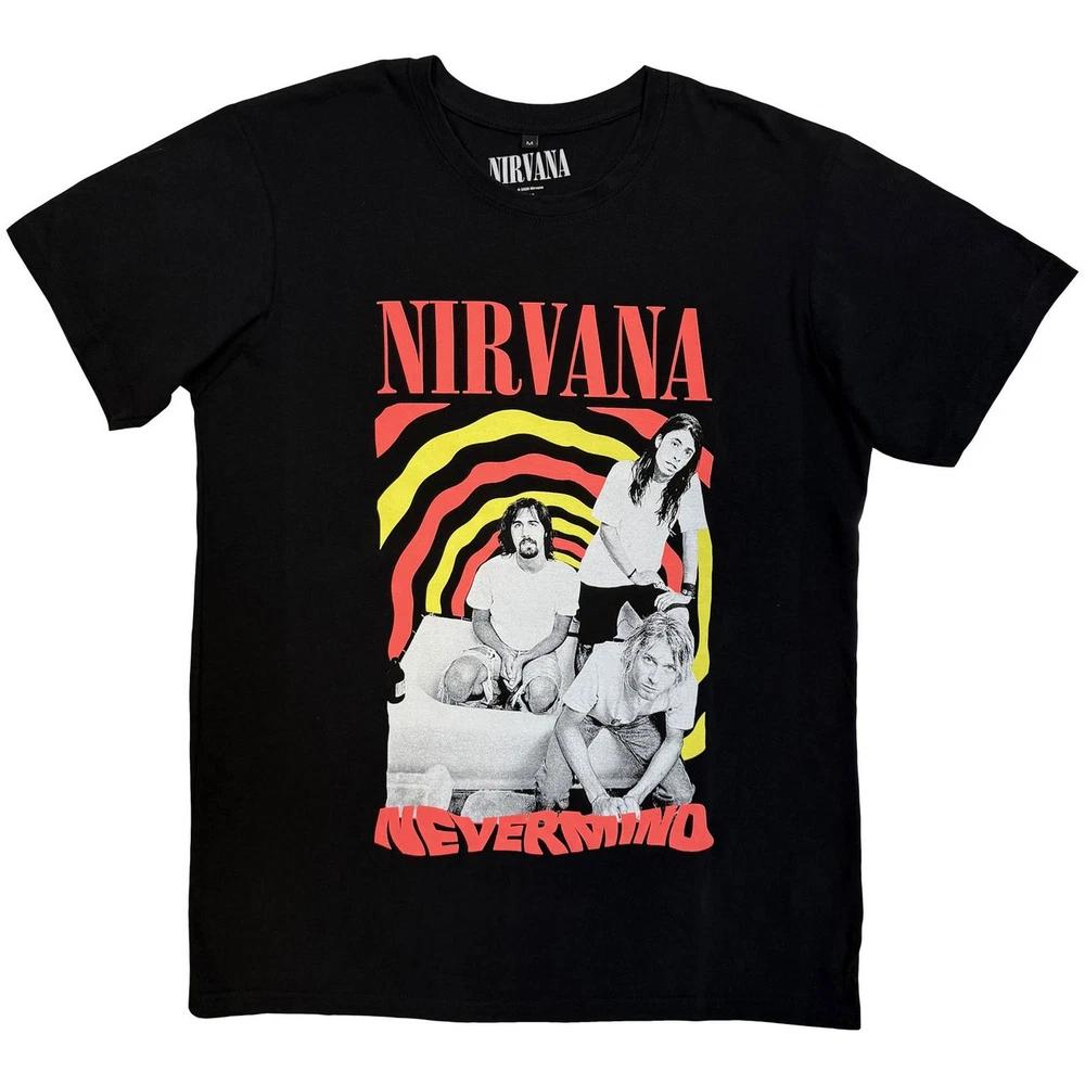 Nirvana Nevermind Bath Tub Premium Carbon Tee Tshirt Unisexs L