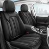1pc Universal Luxury Full-Cover Car Seat Covers - Soft Premium Napa Leather, All-Season Comfort, Fit Most Sedans & SUVs