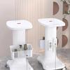 Professional Beauty Instrument Cart with Wheels - Mobile Storage Trolley for Salon, Skincare Equipment Organizer