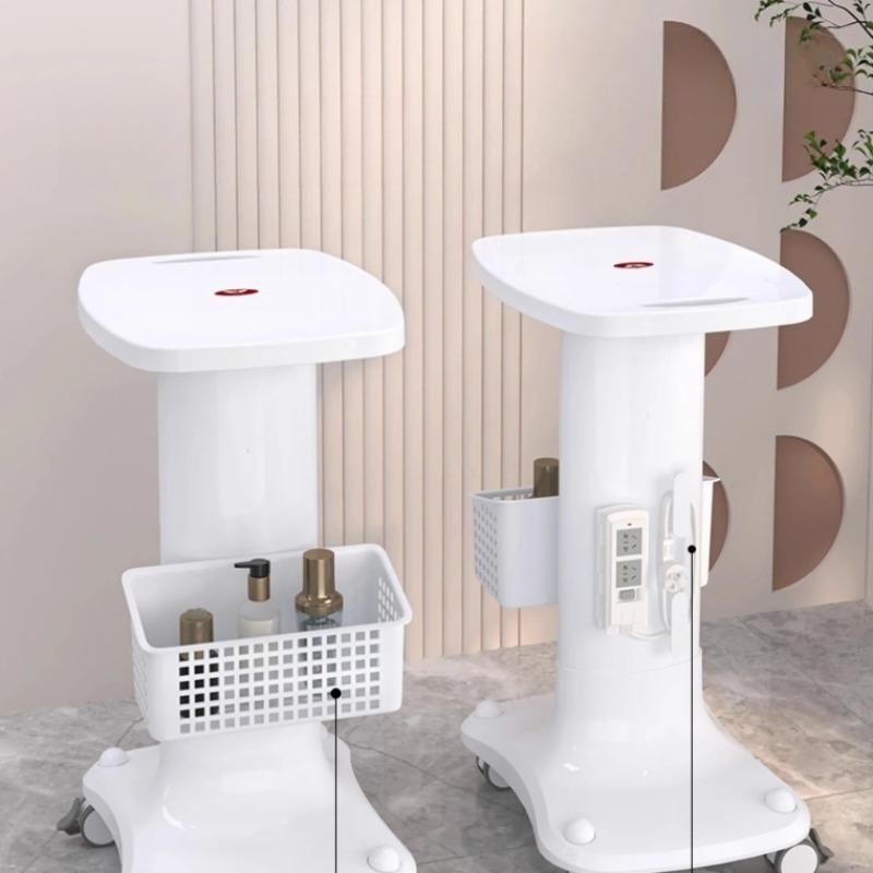 Professional Beauty Instrument Cart with Wheels - Mobile Storage Trolley for Salon, Skincare Equipment Organizer