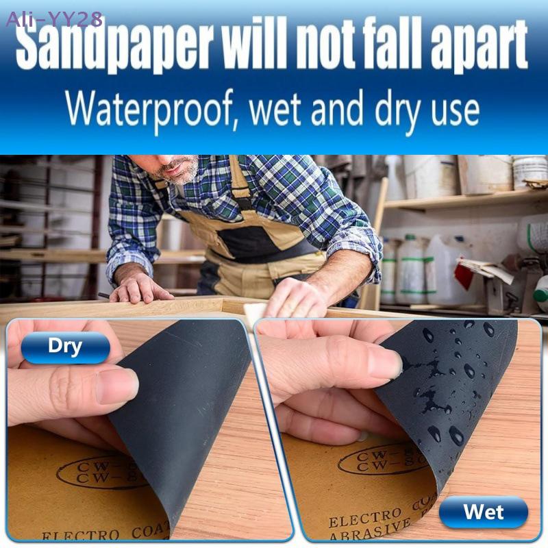 {MX} 12/24/28Pcs 120-3000 Grit Wet/Dry Sandpaper Abrasive Sanding Paper For Wood Sanding Metal Plastic Polishing Tools