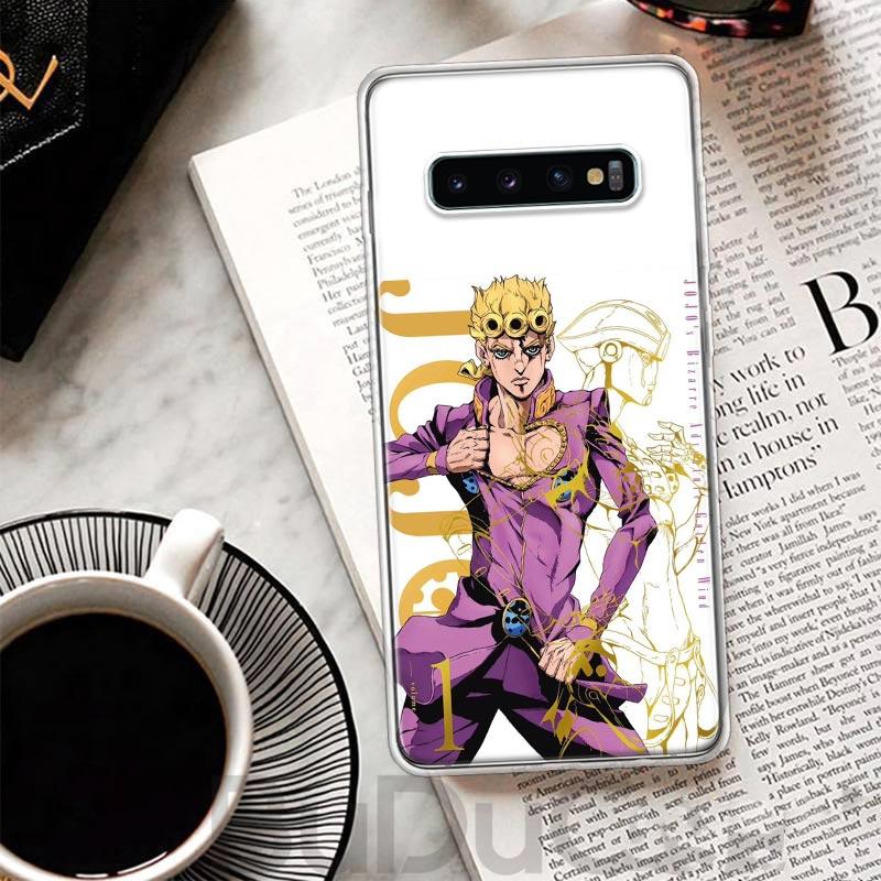 JoJo Adventure Giorno Giovanna Cover For Samsung Galaxy S8 S9 Plus S10 Lite Note 8 9 10 Pro 20 Ultra S7 Edge M11 M21 M32 M51 Pri