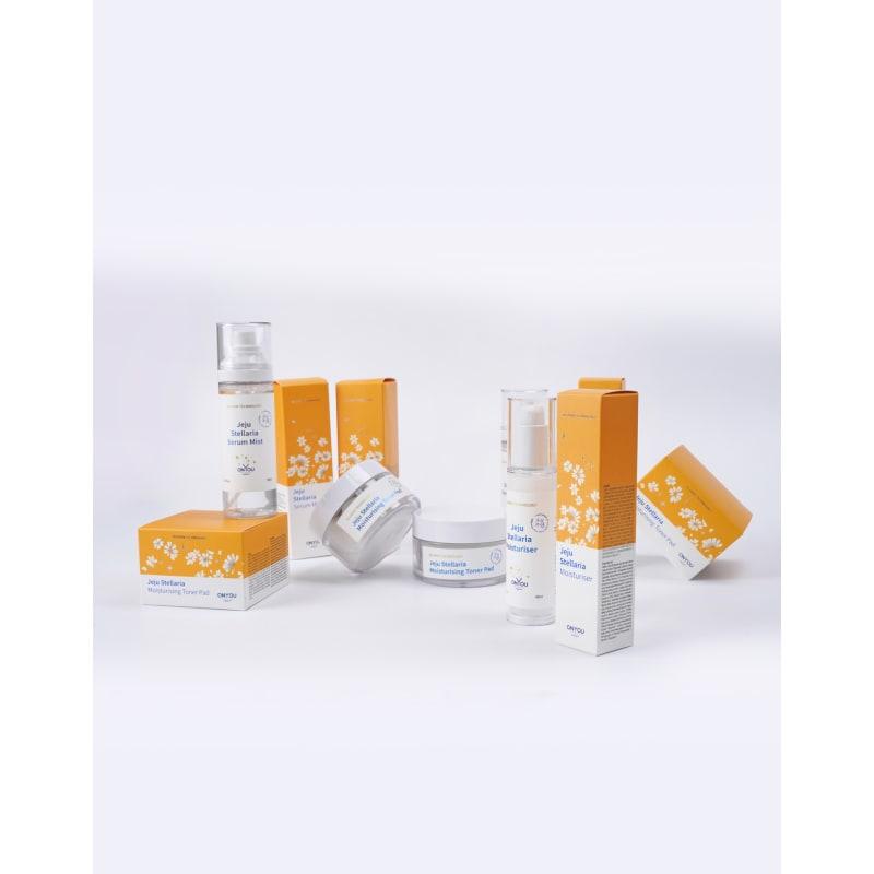 Jeju Stelia Moisturizing Toner Pads 75ml X 40 Sheets