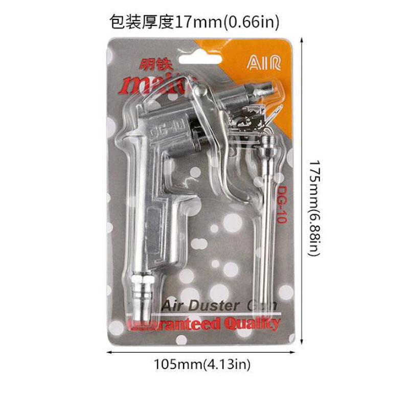 Tornádo Pneumatická pistole na ofukování vzduchu do auta Ofukování prachu Čisticí nástroje Vzduchová prachovka Vzduchová stříkací pistole Hliníková slitina Myčka aut