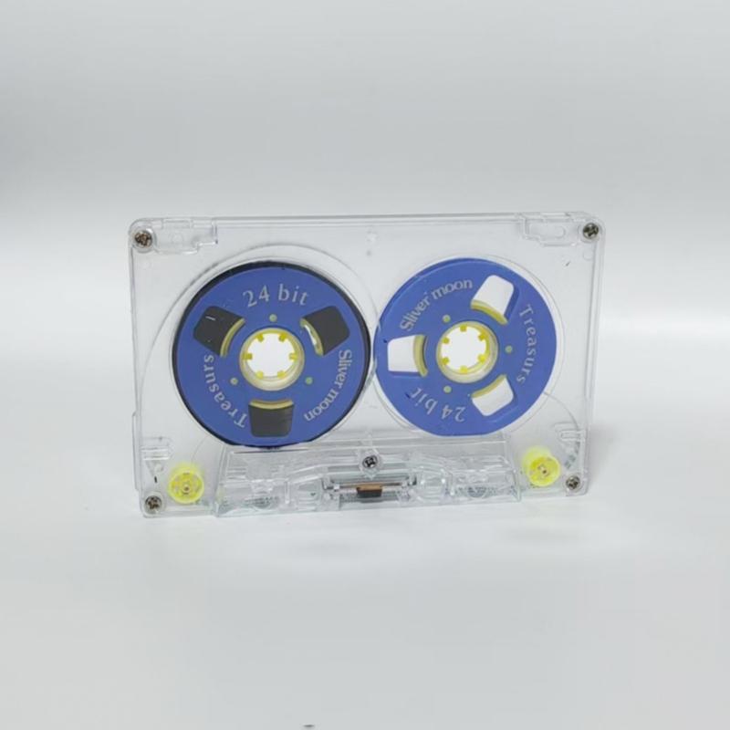 Reusable Blank Cassette Tape 54 Minutes Strong Plastic Blank Tape Erasable Easy to Use for Sound Recording Devices