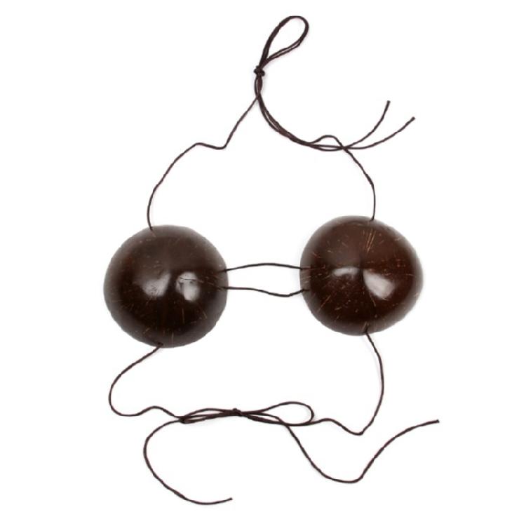 

Coconut Bra Comfortable to Wear For Hawaiian Theme Parties 1