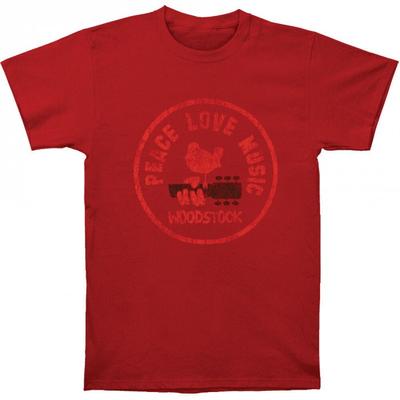 Woodstock Unisex Adult Love Peace Music Cotton T-Shirt