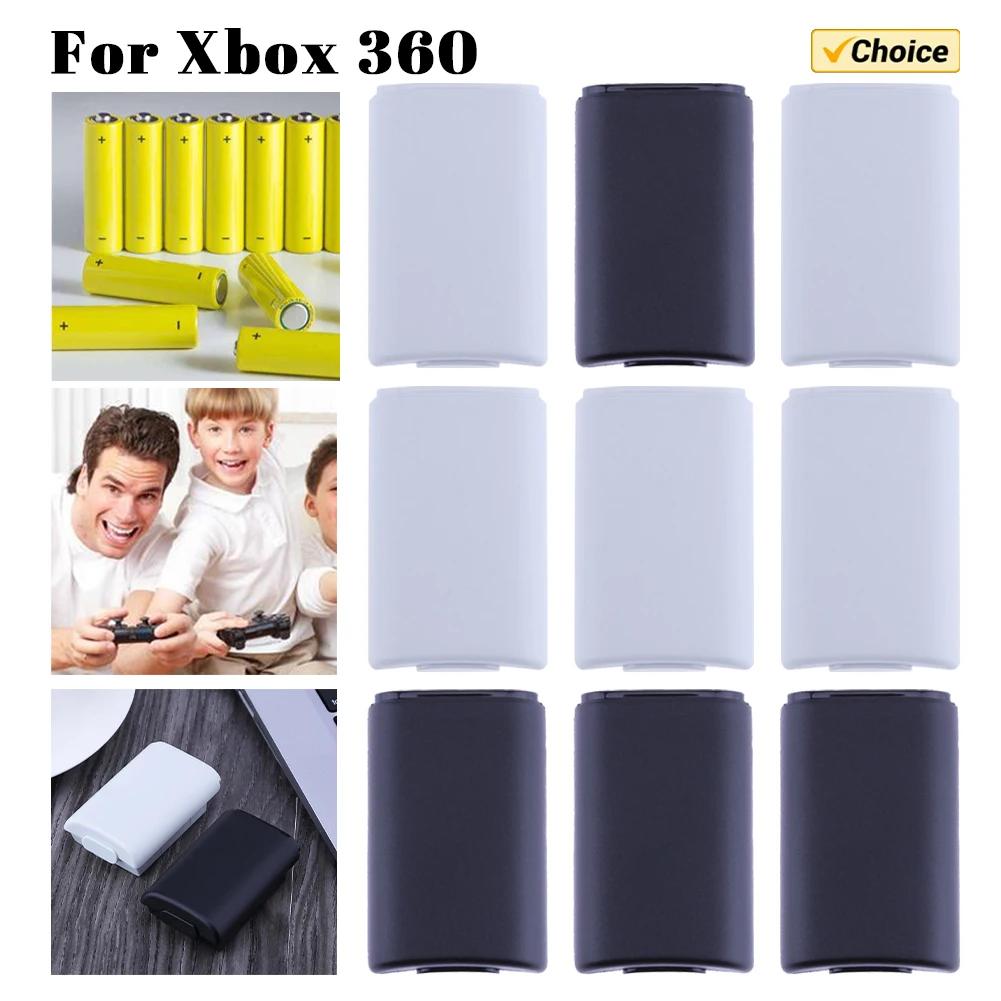 1-10Pcs Game Battery Back Case for Xbox 360 Wireless Controller Rechargeable ABS Battery Cover with Sticker Gamepad Accessories