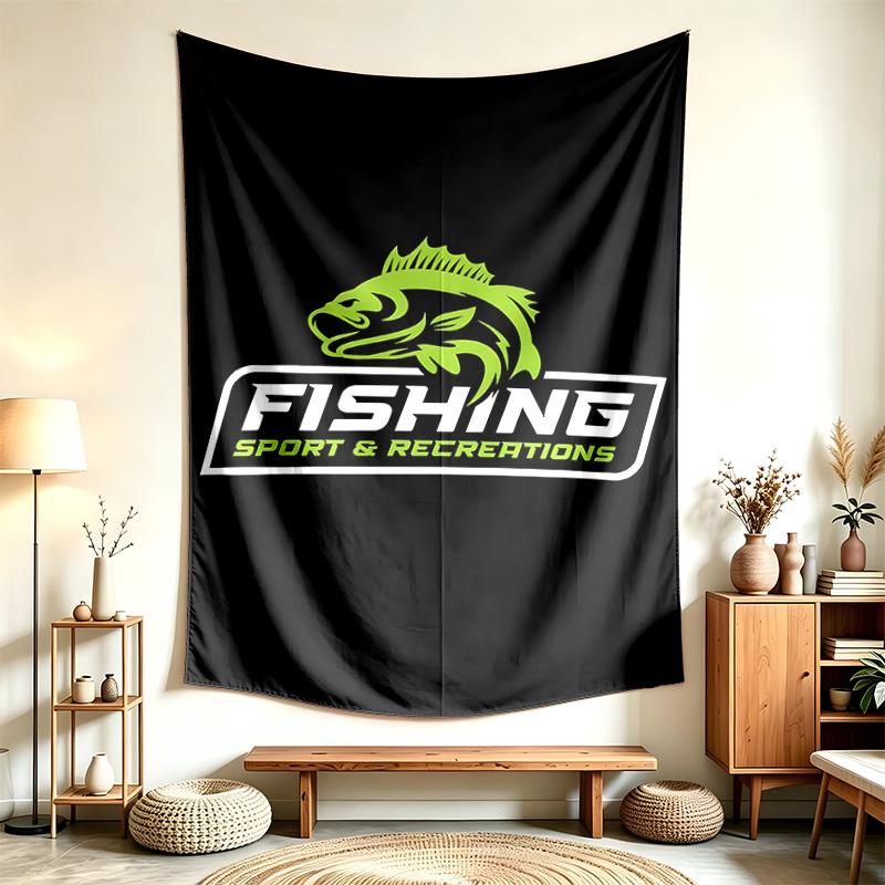 FISHING CLUB (1) Tapestry Suitable For Decorating Homes Dorms And Bedrooms Soft To The Touch And A Perfect Gift For Friends And Family