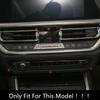 Auto Styling Center Konsole Volumen Rahmen Dekoration Abdeckung Trim Aufkleber Für BMW 3 Serie G20 G28 Innen