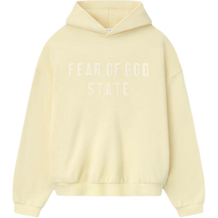 Fear of God Essentials 90s Hoodie Garden Yellow Men Tops 192SP256218F
