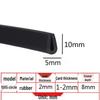 U-Shaped Rubber Anti-Collision Edge Strip for Glass Sealing