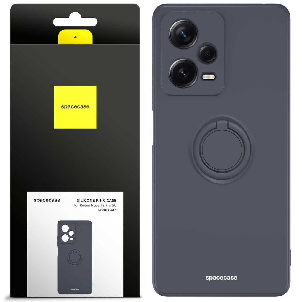 Sc Silicone Ring Redmi Note 12 Pro 5G Black