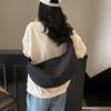 Women's Nylon Dumpling Shoulder Bag, Lightweight Lazy Style Crossbody Purse, Large Capacity Casual Commuter Handbag, Korean Version Relaxed Bag