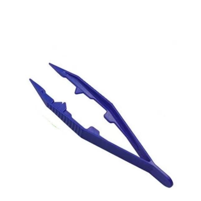 Perler Beads Tweezers for DIY Crafts - Child-Safe Plastic Tool and Clips