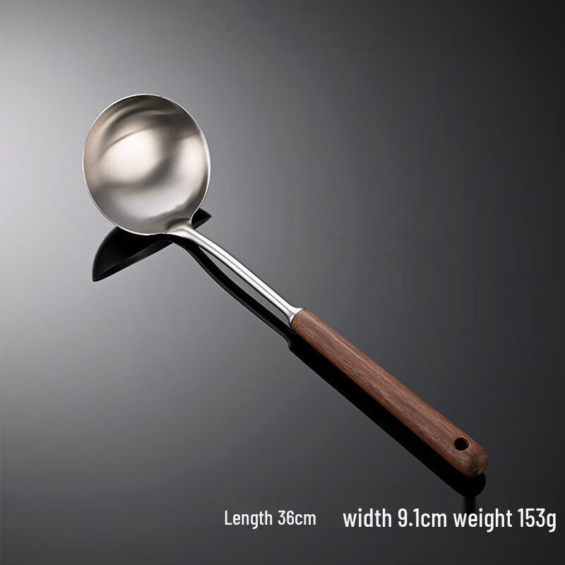 Wutuo 304 Stainless Steel Spatula and Ladle Set