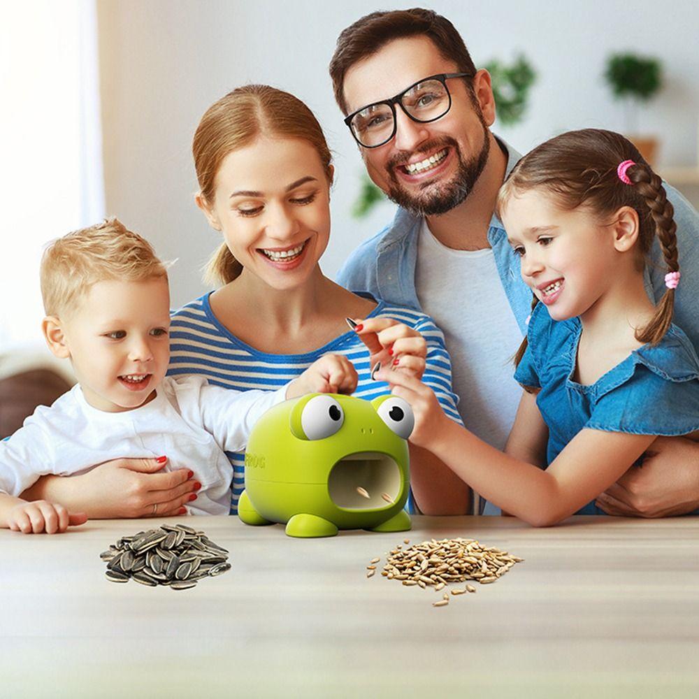 Frog Shaped Melon Seed Sheller Cartoon Design Automatic Shelling Machine Nut Lovers