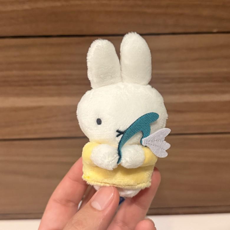 Miffy Flower Language Rabbit Charm: Tulip, Lily, Cherry Blossom Toy Pendant Keychain