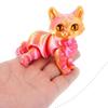 3D Printed Cats Realistic Hairless Cats Figurines Statues Table Ornament Cute Articulated Fidgety Toy for Pet Lovers