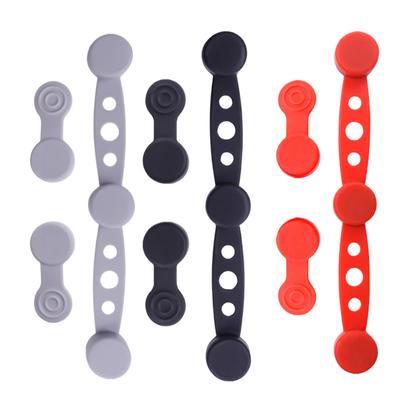 Air Fryer Silicone Magnet Buckles Red Magnets for Parchment Keeping Paper Liners In Place Air Fryer Accessories