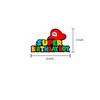 Birthday Super Mario Party Decor Suit Supplies Set Balloon Banner Topper Cake
