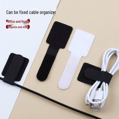 Self-Adhesive Cable Organizer Sticker for Desk or Wall