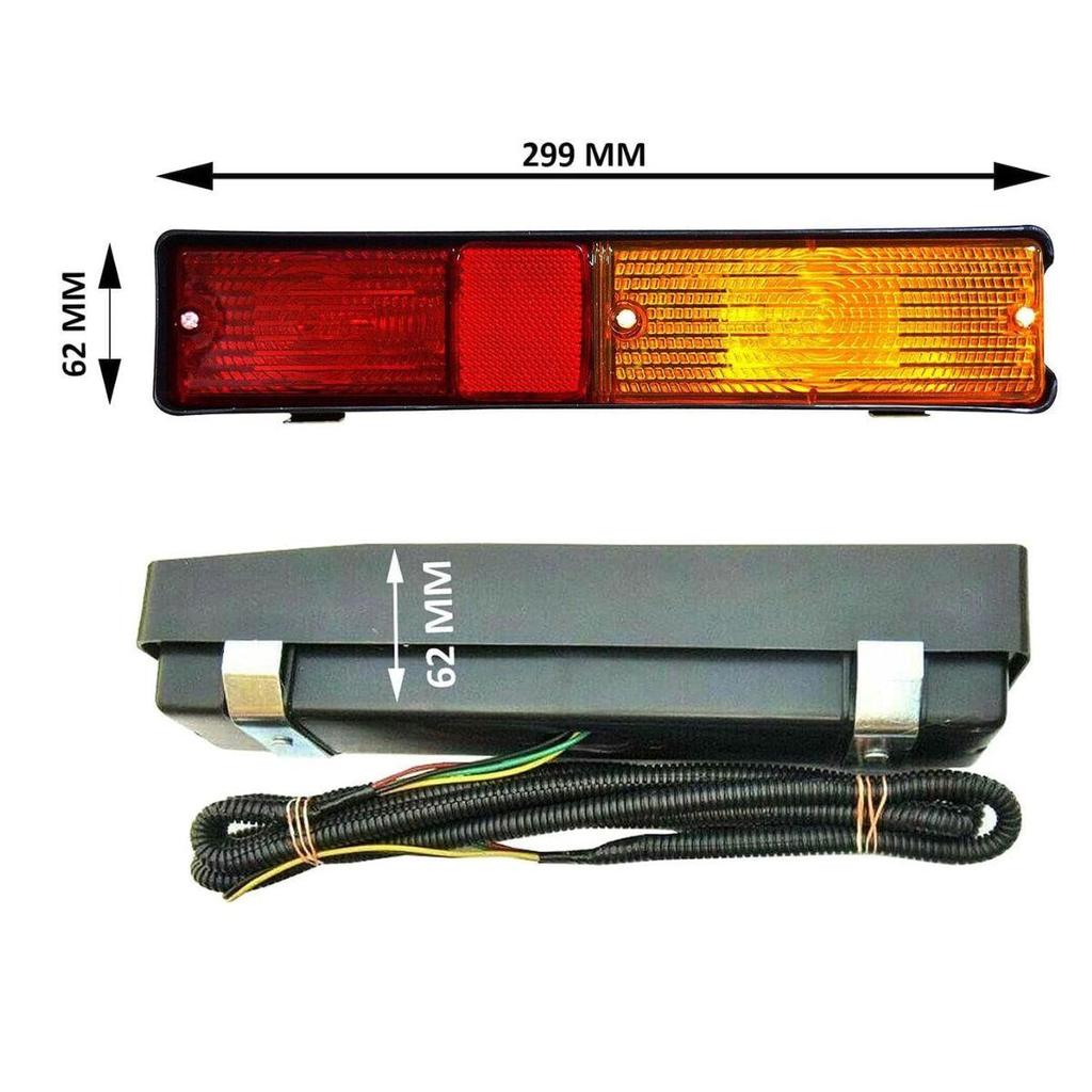APSMOTIV Rear Combination Light Tractor Compatible with Massey Ferguson – RH & LH – 12V