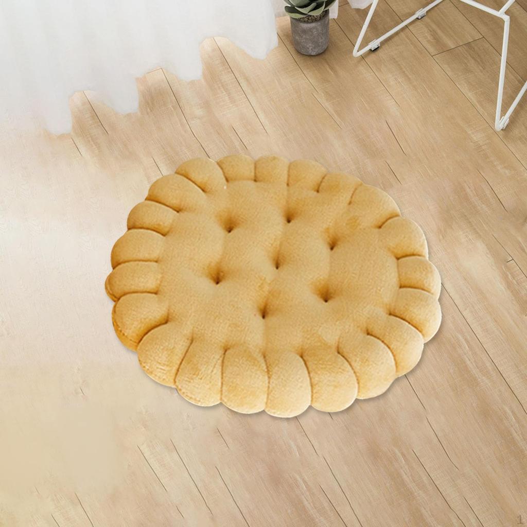 Biscuit Floor Cushion, Comfortable Mat for Sofa and Balcony Use