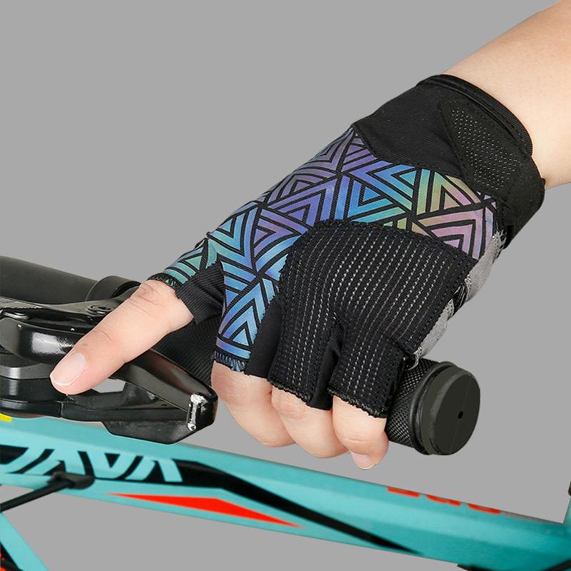 Guanti da ciclismo estivi senza dita da uomo e da donna in gel per bici da strada, guanti da bicicletta MTB, sport antiscivolo, montagna