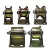 Steel Pulley with Bracket: V, U, H-Type Guide Rail Wheel for Sliding Doors