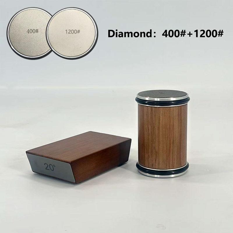 

Точилка для ножей с вращающимся лезвием, магнитный держатель для ножей, набор алмазных точильных камней с углом заточки 15 и 20 градусов, кухонный аксессуар