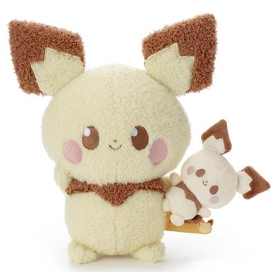 Taschenmonster Pokemon Poke Piece Plüschtier (Plüsch Ver.) Pichu Plüschtier, Höhe ca.. 26cm