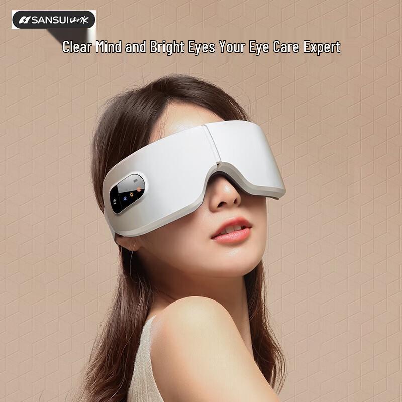 SANSUI Wireless USB Charging Heated Eye Massager