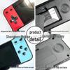 Rechargeable Q8 Handheld Game Console - 600 Classic Games, Nostalgic Horizontal Color Screen, Two-Player Capability.