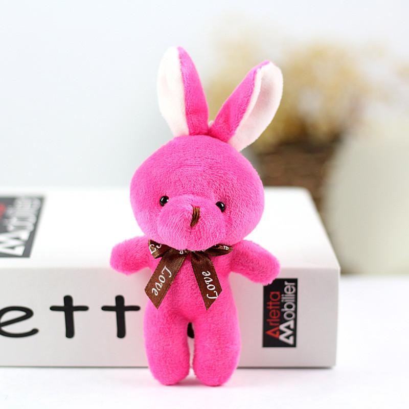 Plush Soft Premium Bunny Keychain In Various Colors Perfect For Wedding Tossing