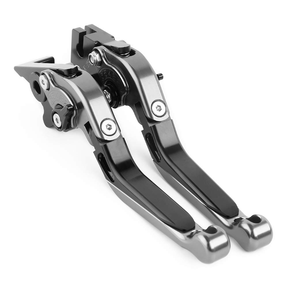 FENGSHENG Folding and Telescopic Adjustable Aluminum Brake and Clutch Levers for Ninja 250 Ninja Ninja 250R Ninja 250SL 250TR Z125 Pro KSR Pro Z250SL