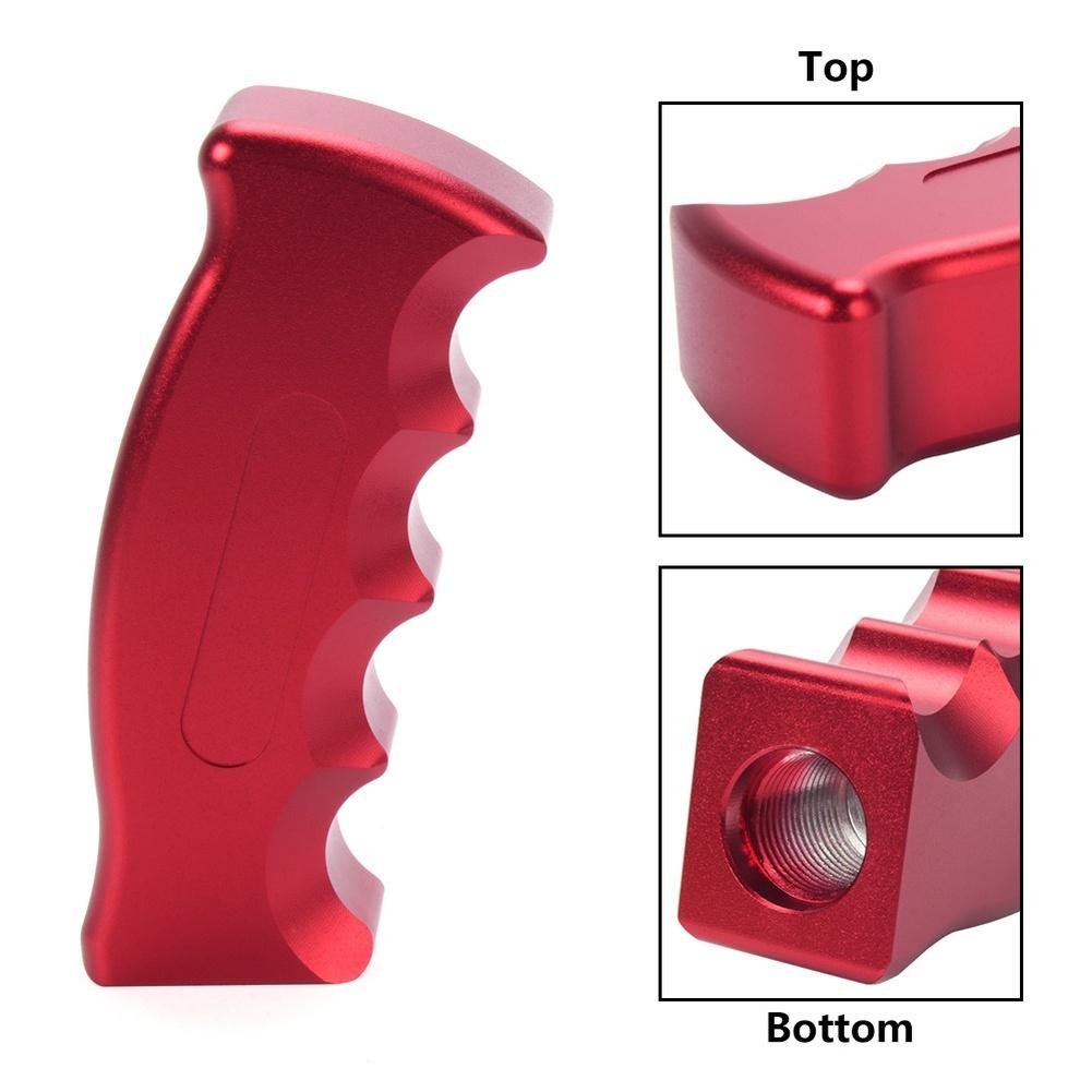Car Gear Shift Knob Handle Replacement Aluminum Alloy for Manual Transmission Vehicles with Ergonomic Grip and Fit
