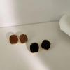 Square Earrings Metallic Irregular Square Earrings Geometric Studs Simple French Square Earrings For Stylish Outfits Party Gifts