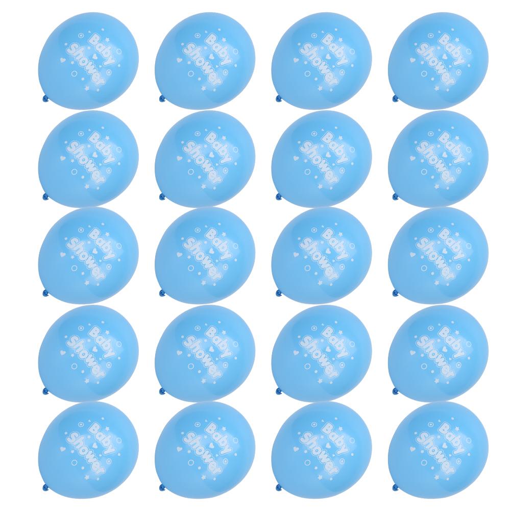 20pcs 12in Latex Balloons Letter Printed Baby Shower Birthday Party Favors Supply