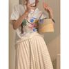 2025 Bow Plaid Straw Bucket Bag: Versatile Crossbody & Shoulder Handbag for Women